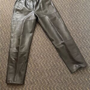 Seventy Venezia Leather pants size 42
